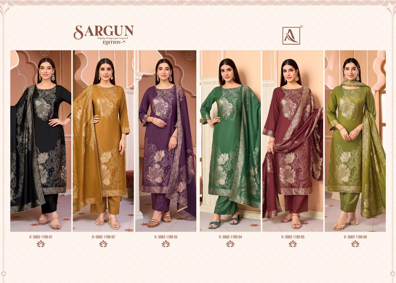 Alok Sargun vol 7 catalog surat dress material in pune