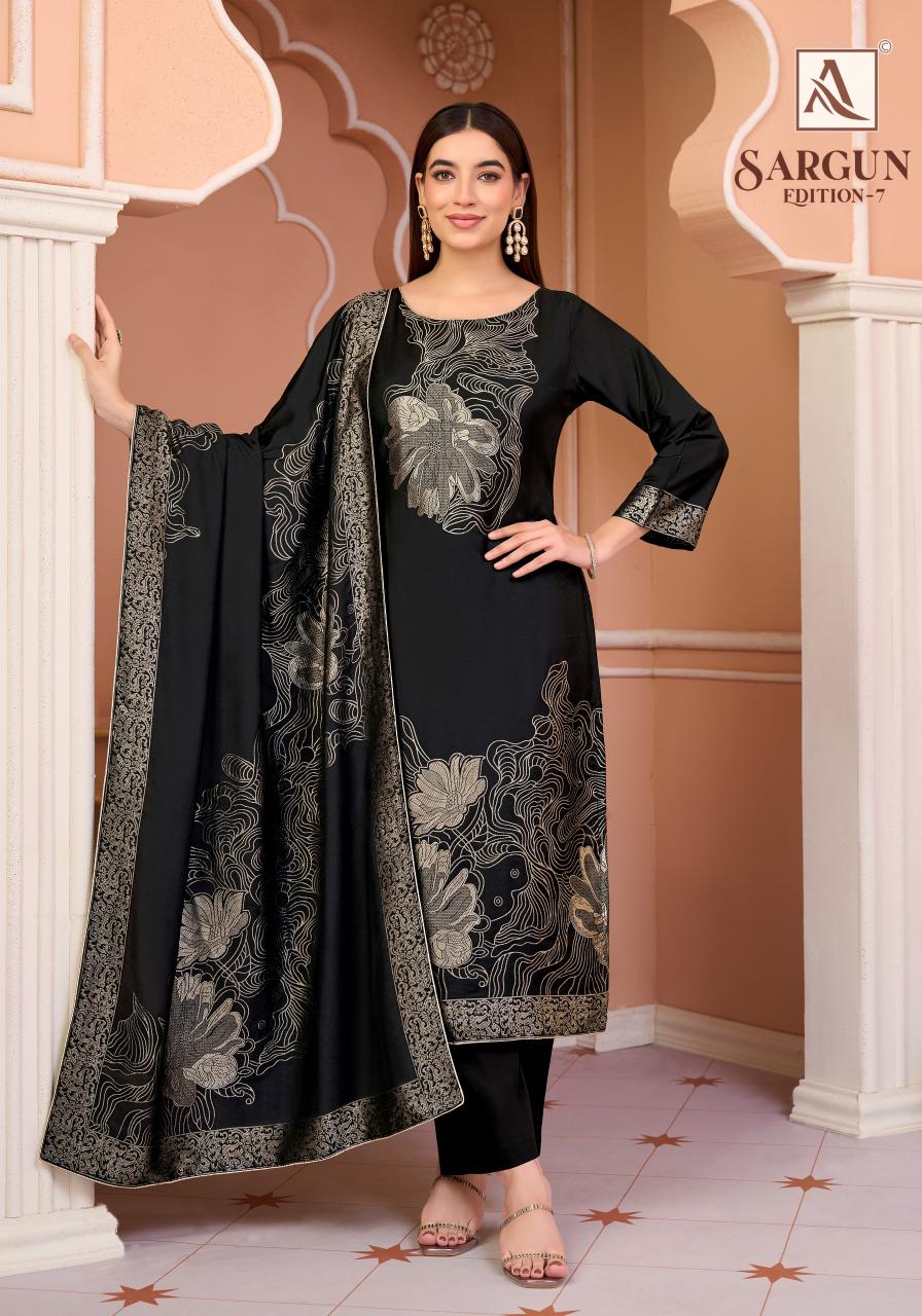 Alok Sargun vol 7 catalog surat dress material in pune