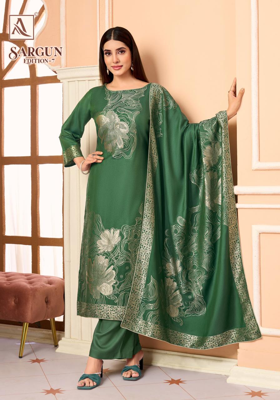 Alok Sargun vol 7 catalog surat dress material in pune