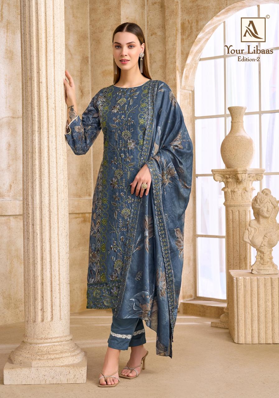 Alok Your Libaas vol 2 catalog wholesale dress material shops in surat
