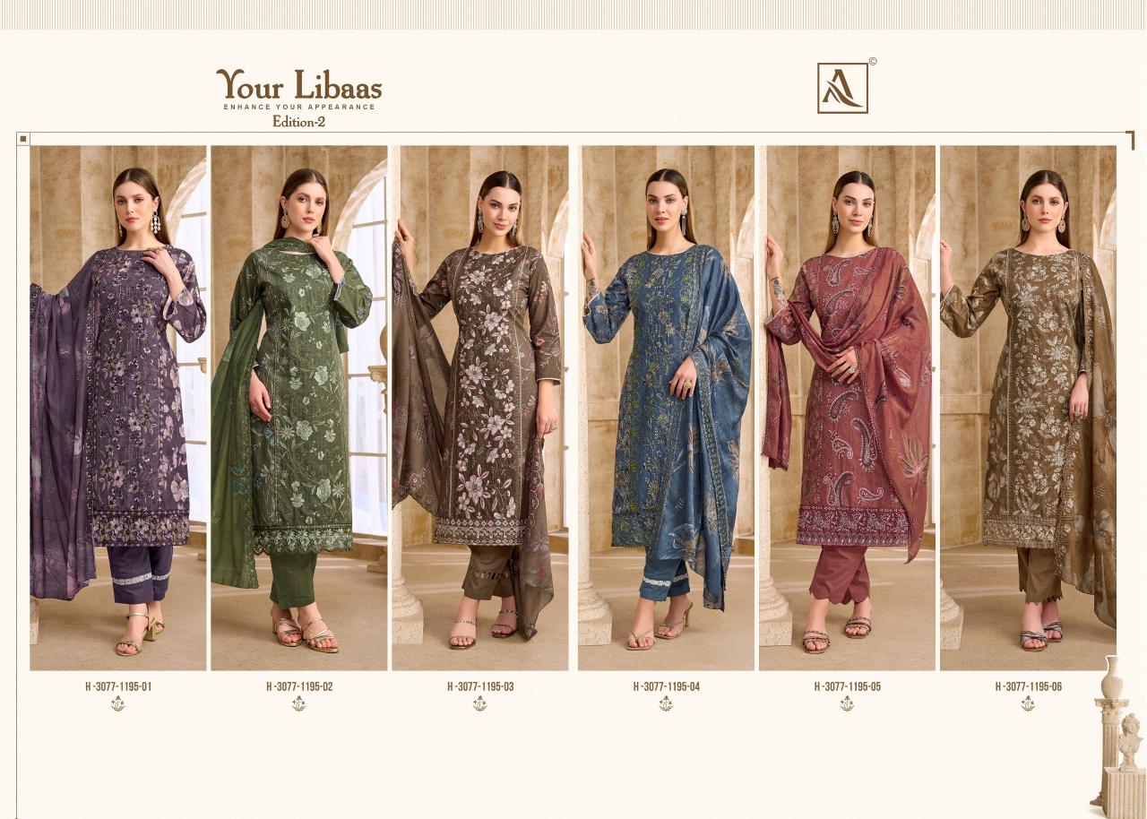 Alok Your Libaas vol 2 catalog wholesale dress material shops in surat