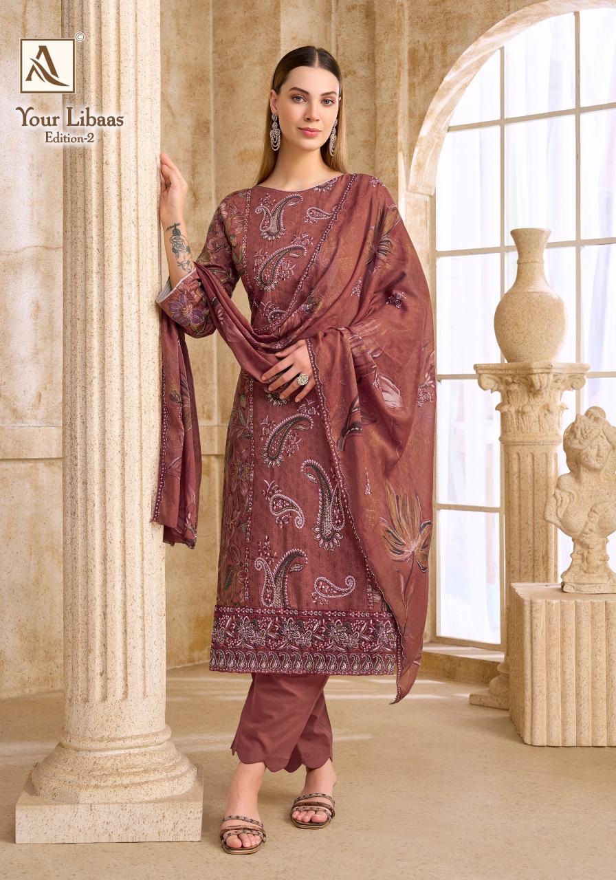 Alok Your Libaas vol 2 catalog wholesale dress material shops in surat