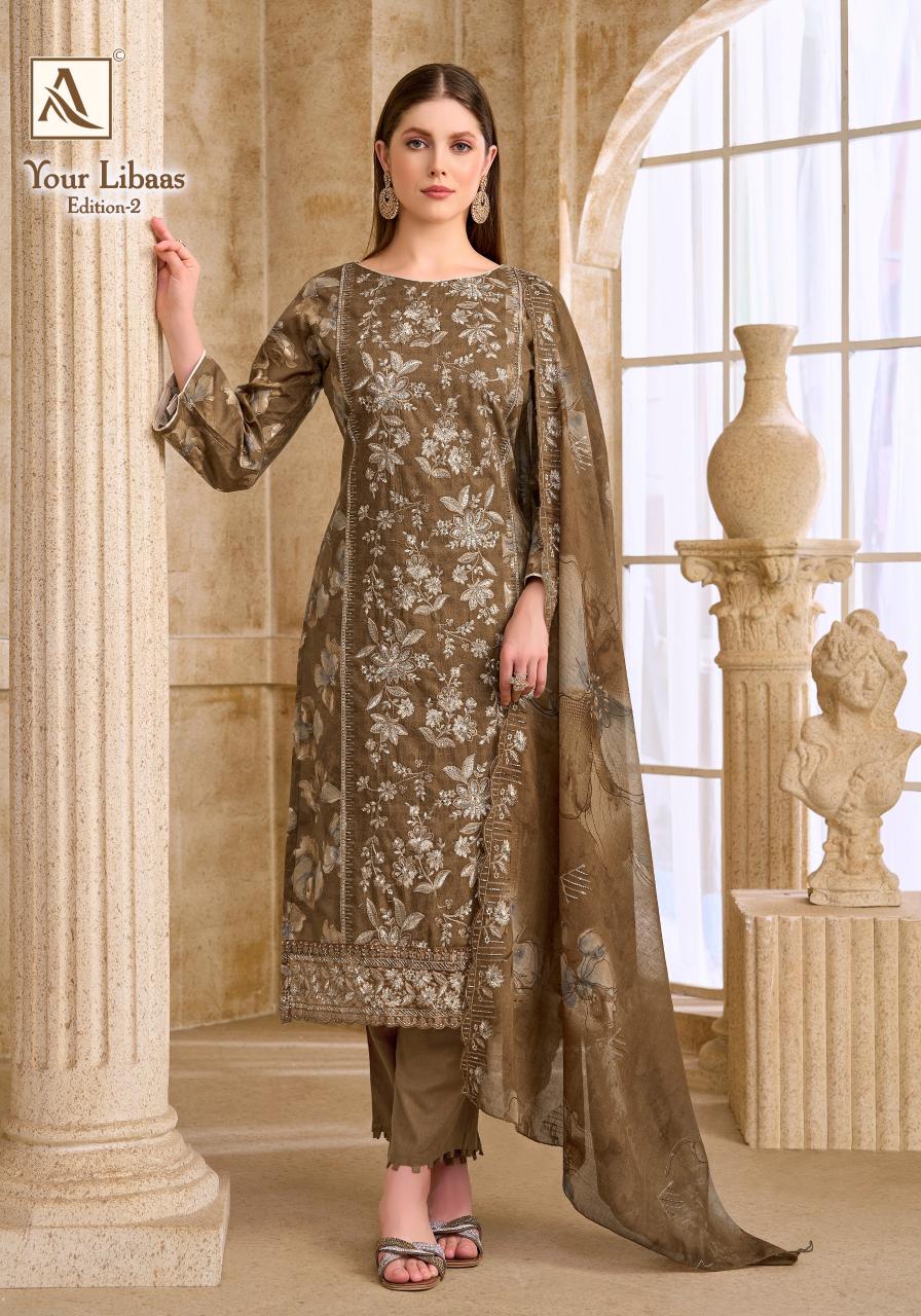 Alok Your Libaas vol 2 catalog wholesale dress material shops in surat