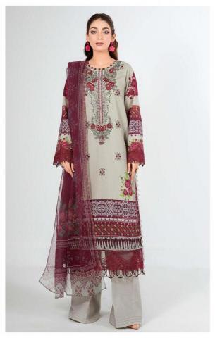 Alzohaib Az Anisa Vol 2 catalog Cotton Dupatta pakistani and indian suits wholesale