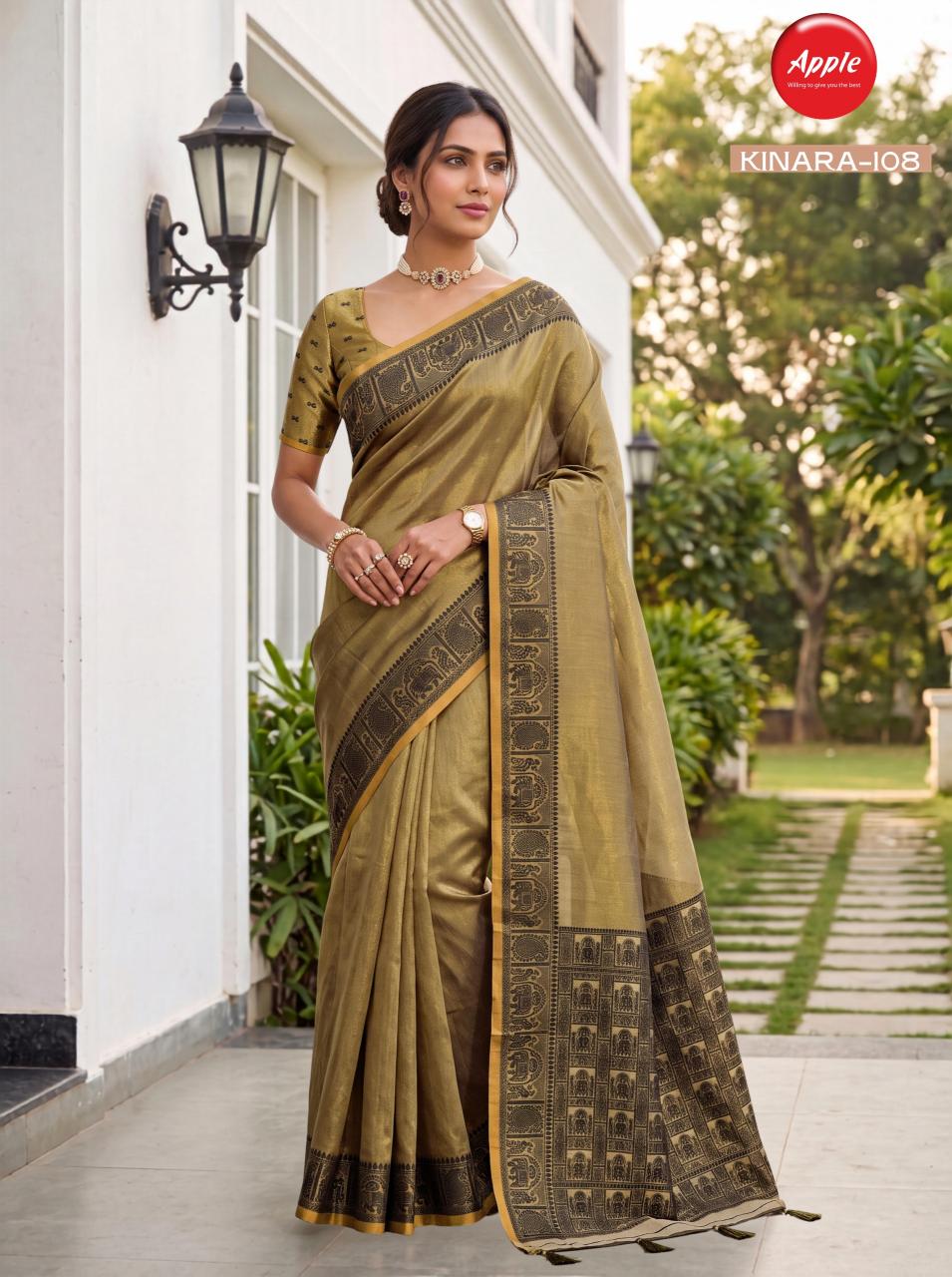 Apple Kinara vol 1 catalog wholesale saree online surat