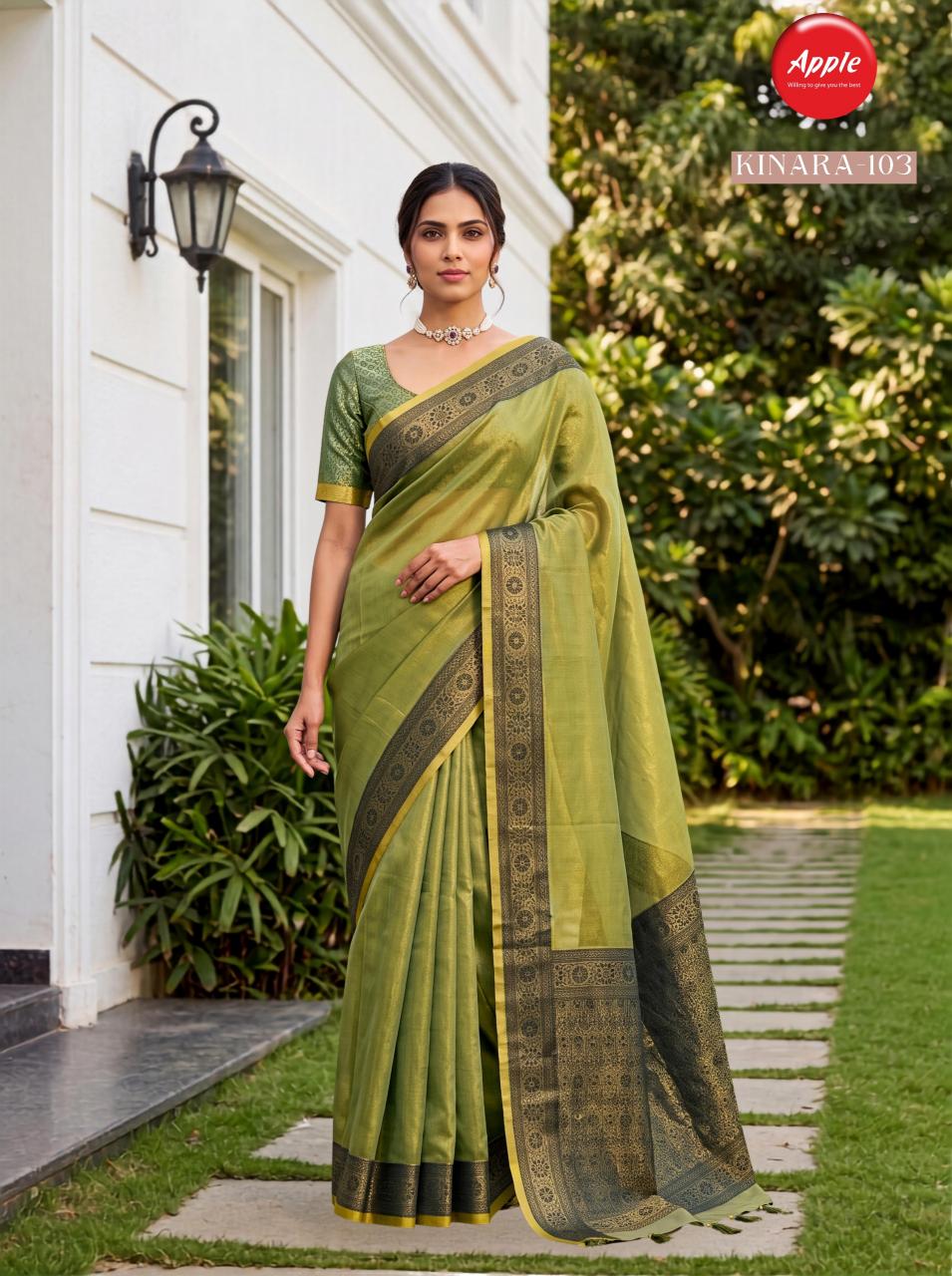 Apple Kinara vol 1 catalog wholesale saree online surat