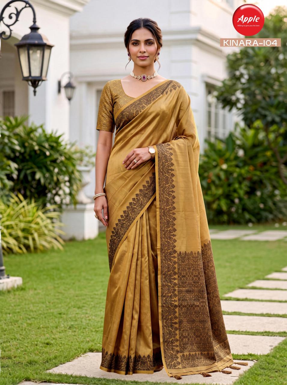 Apple Kinara vol 1 catalog wholesale saree online surat