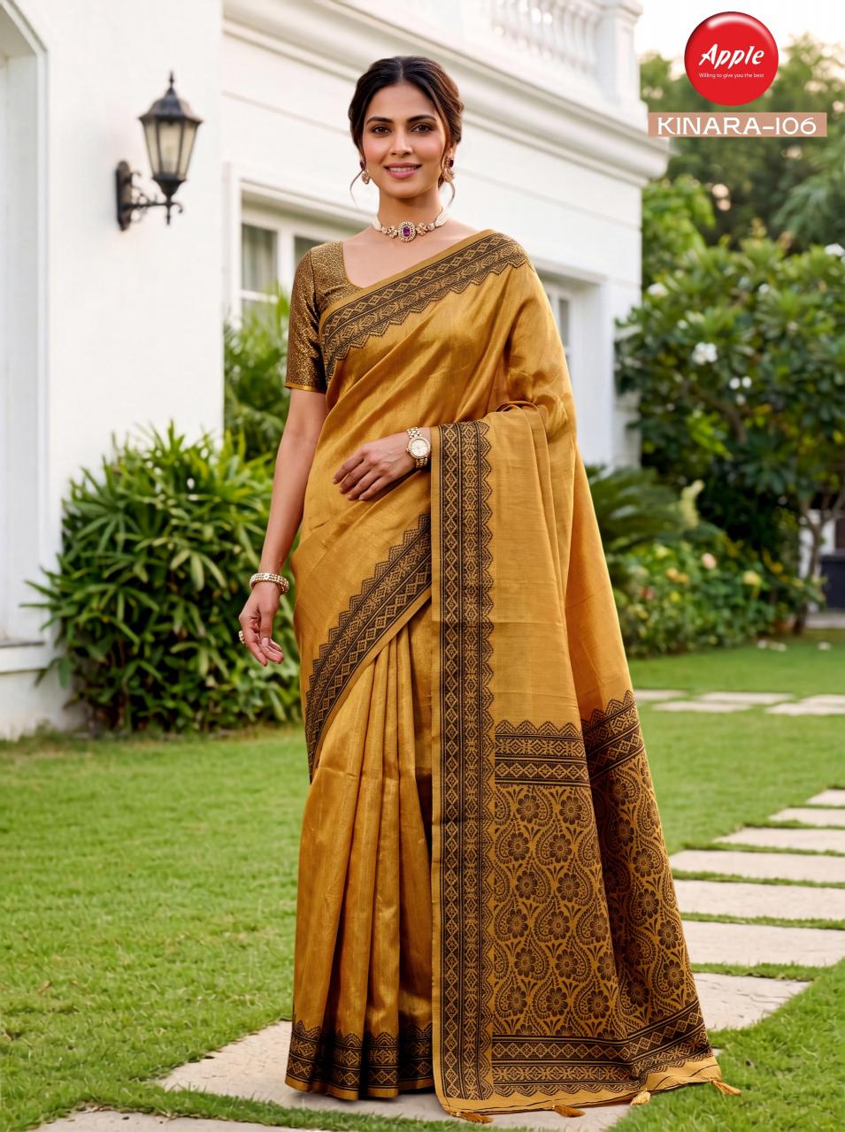Apple Kinara vol 1 catalog wholesale saree online surat
