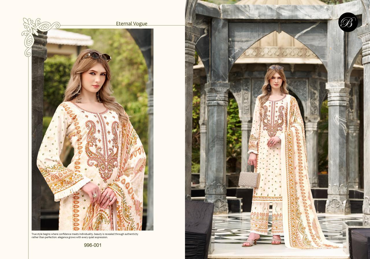BelliZa Dilkhush vol 4 catalog churidar quality dress material from surat online