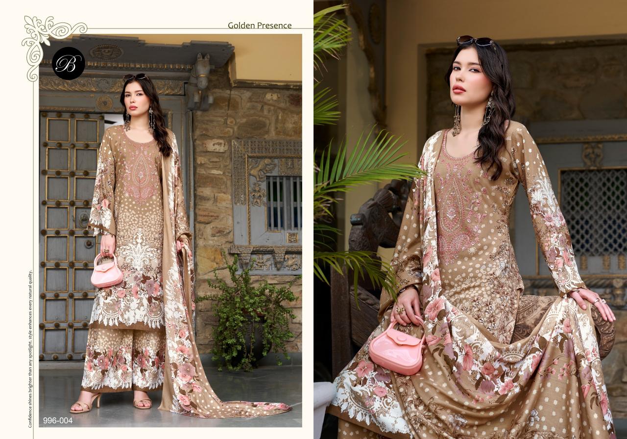 BelliZa Dilkhush vol 4 catalog churidar quality dress material from surat online