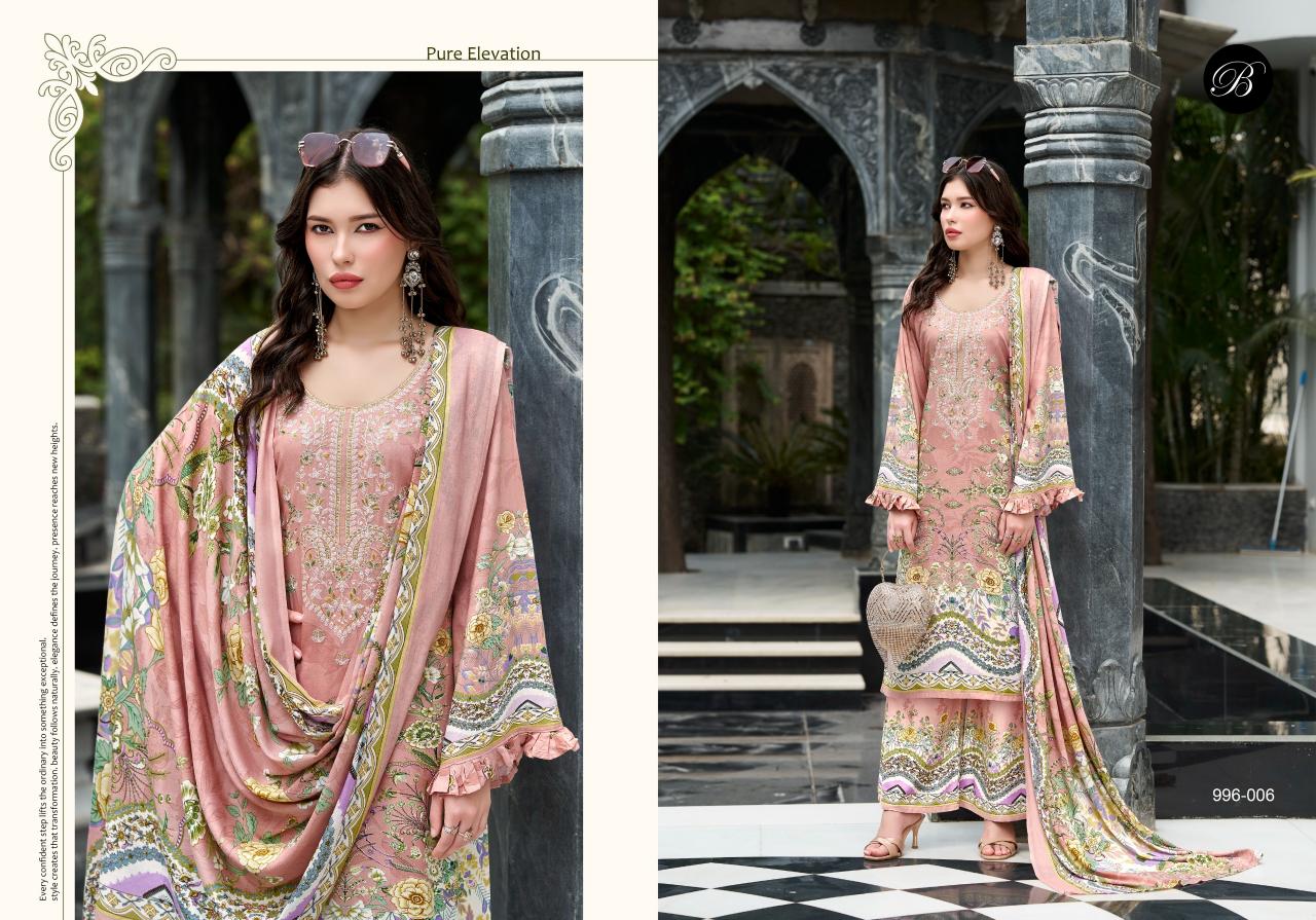 BelliZa Dilkhush vol 4 catalog churidar quality dress material from surat online