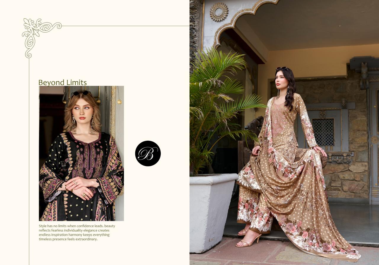 BelliZa Dilkhush vol 4 catalog churidar quality dress material from surat online