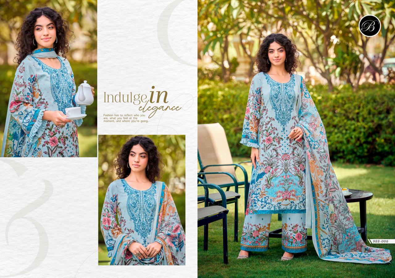 Belliza Dilshad Vol 6 Catalog designer dress material in surat