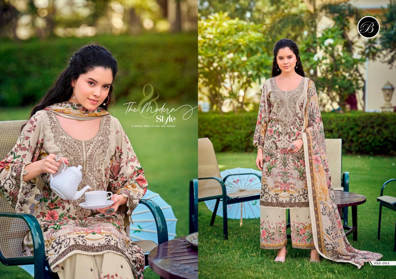 Belliza Dilshad Vol 6 Catalog designer dress material in surat