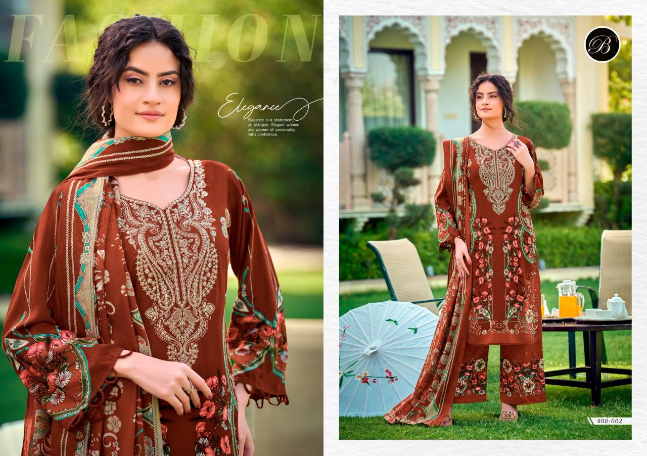 Belliza Dilshad Vol 6 Catalog designer dress material in surat
