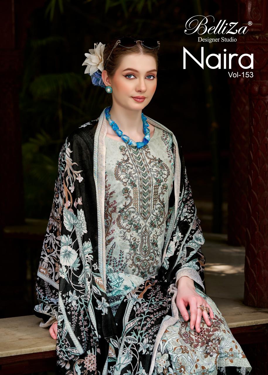 Belliza Naira Vol 153 catalog dress material suppliers in surat
