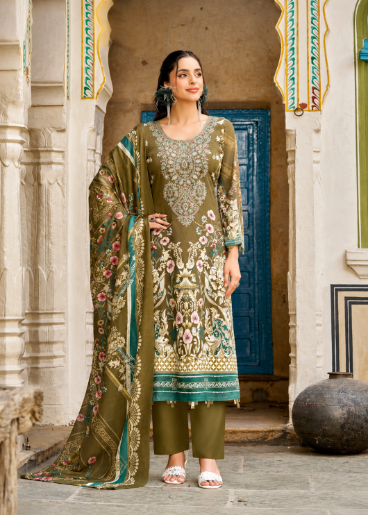Belliza Riwayat Vol 19 catalog where to buy dress material in surat