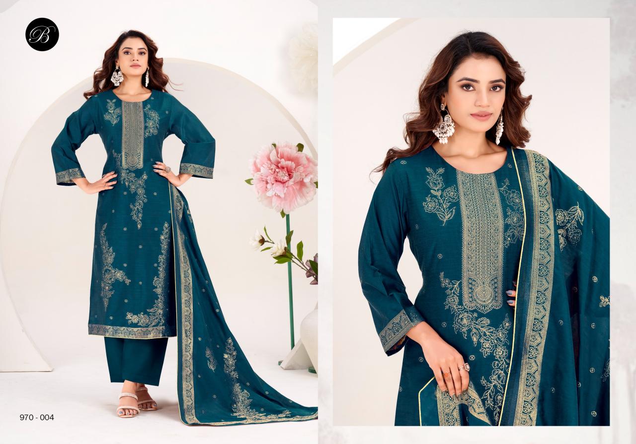 Belliza Zahida catalog ladies dress material wholesale market in surat