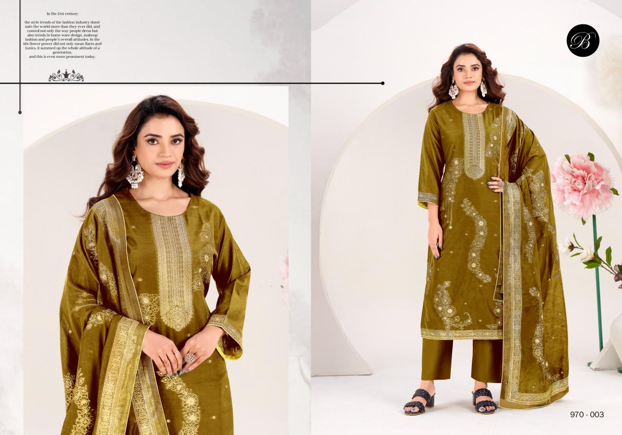Belliza Zahida catalog ladies dress material wholesale market in surat