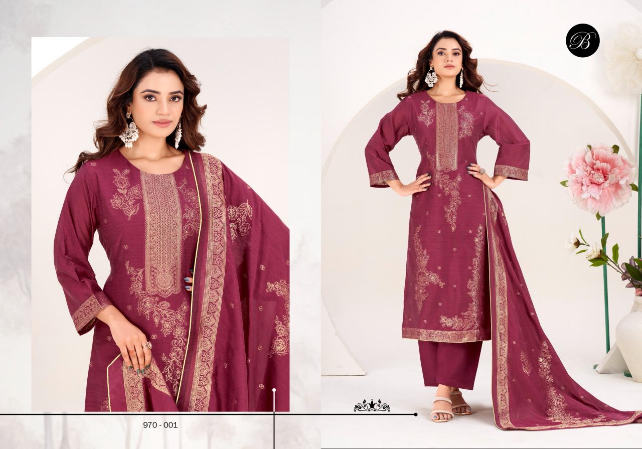 Belliza Zahida catalog ladies dress material wholesale market in surat