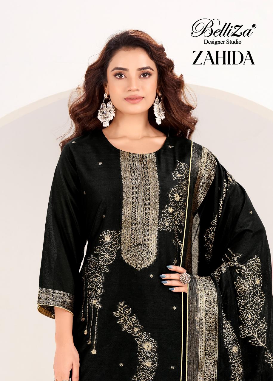 Belliza Zahida catalog ladies dress material wholesale market in surat