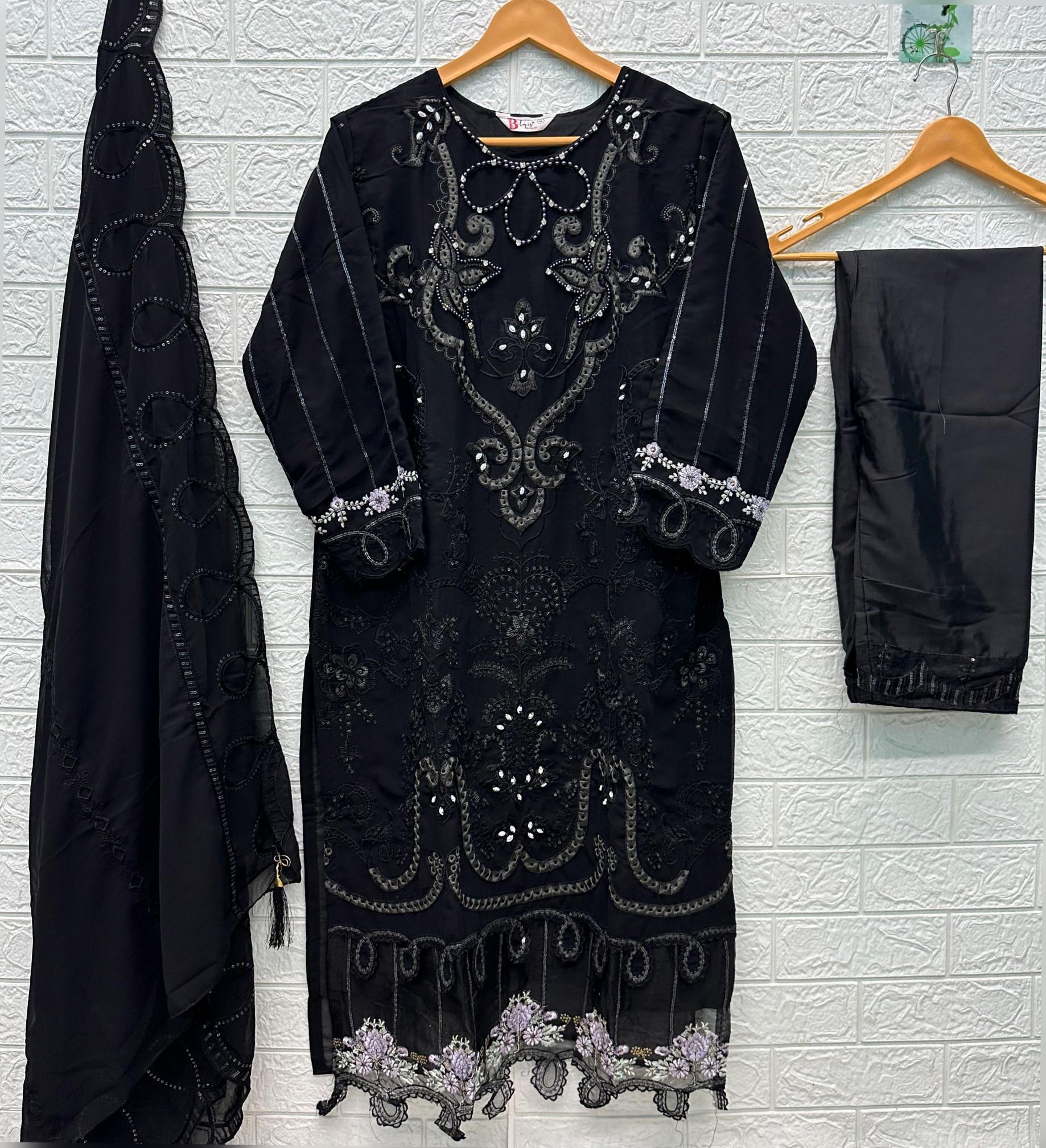 Bilqis B 245 E TO I catalog pakistani suits wholesalers in mumbai