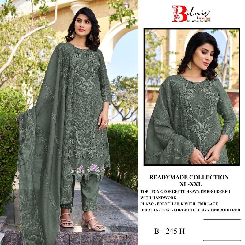 Bilqis B 245 E TO I catalog pakistani suits wholesalers in mumbai