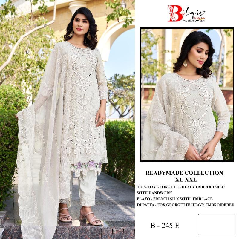 Bilqis B 245 E TO I catalog pakistani suits wholesalers in mumbai