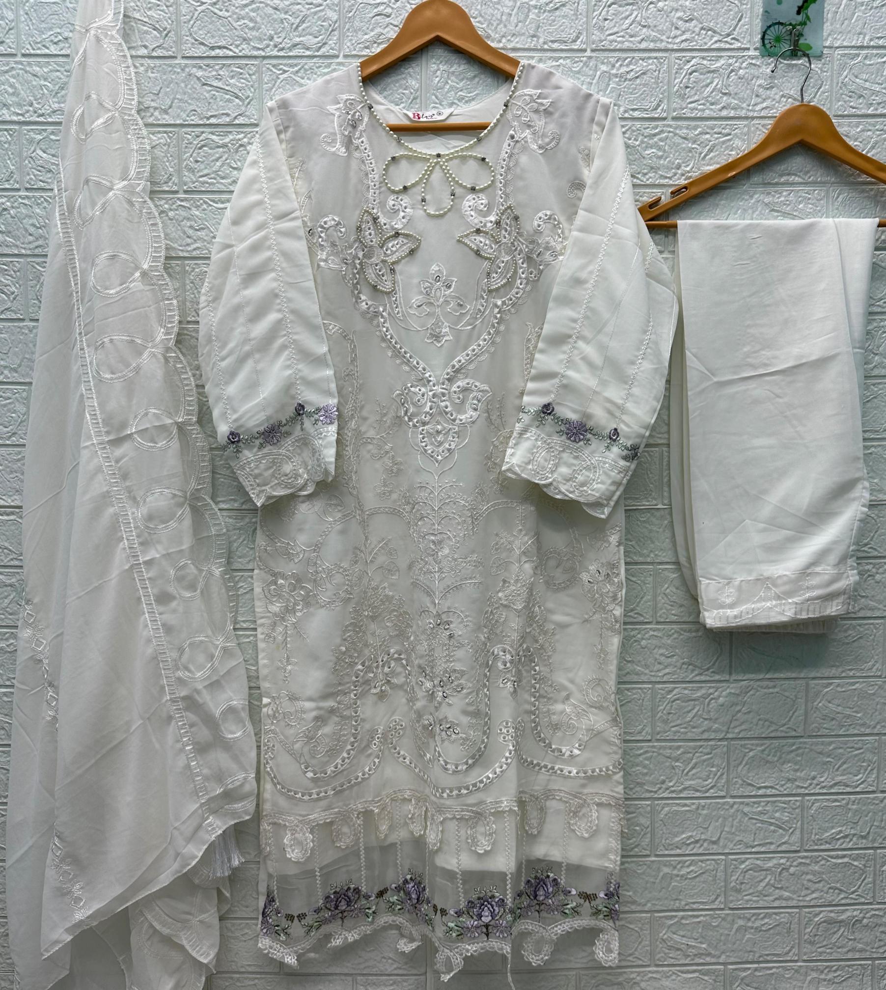 Bilqis B 245 E TO I catalog pakistani suits wholesalers in mumbai