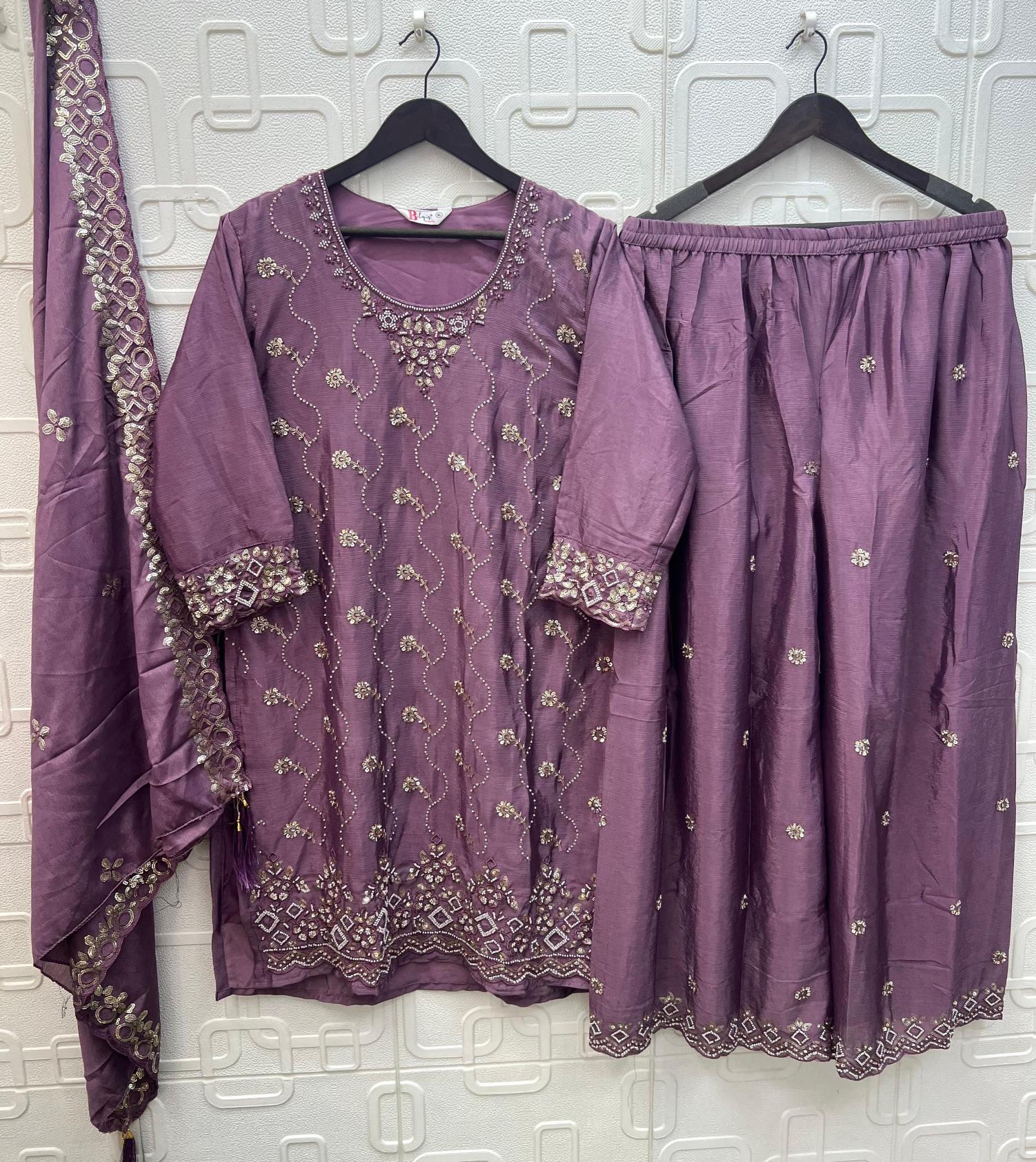 Bilqis B 267 A TO D catalog pakistani suits wholesale in kolkata