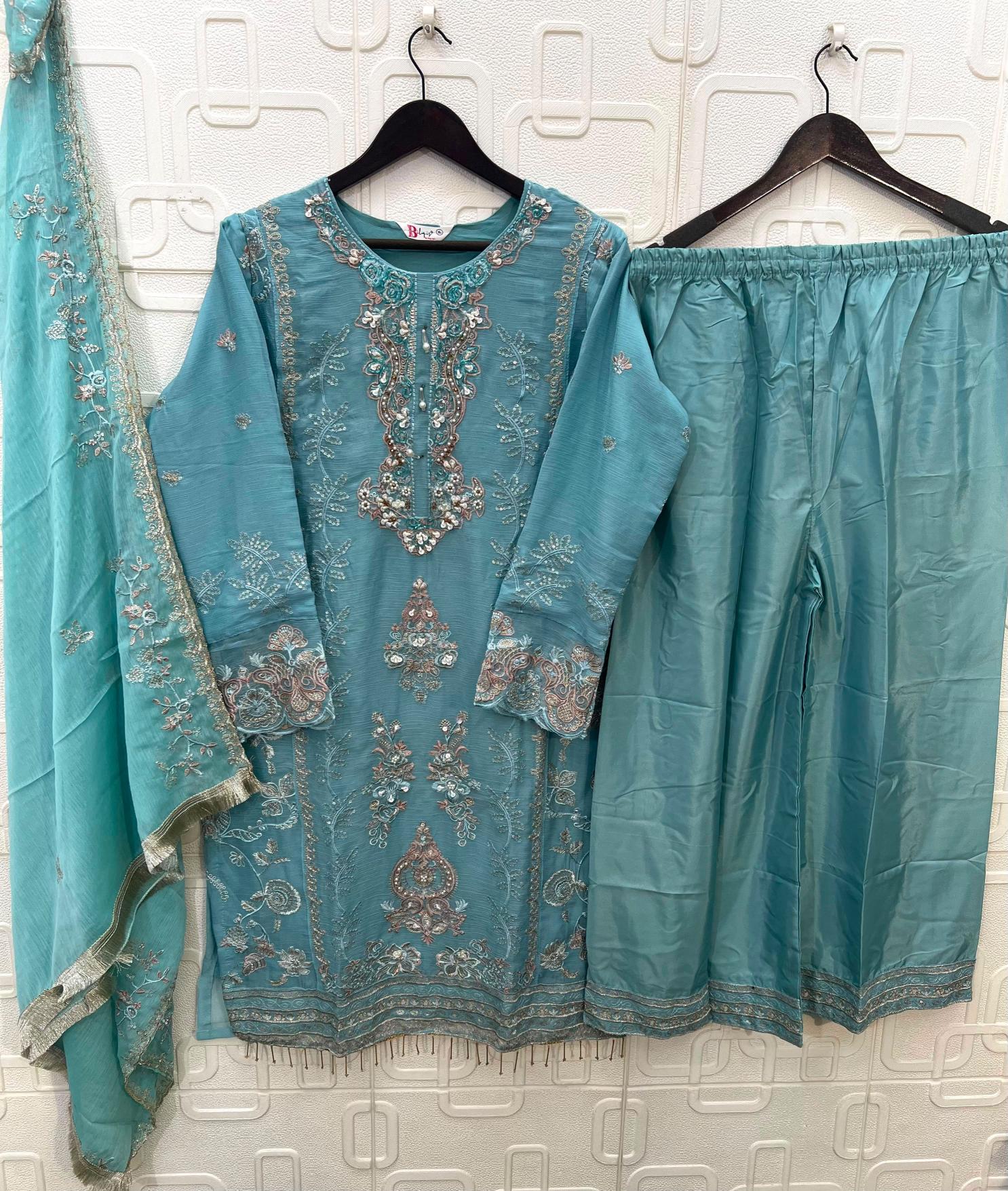 Bilqis B 283 A TO D catalog wholesale dealers of pakistani suits in delhi