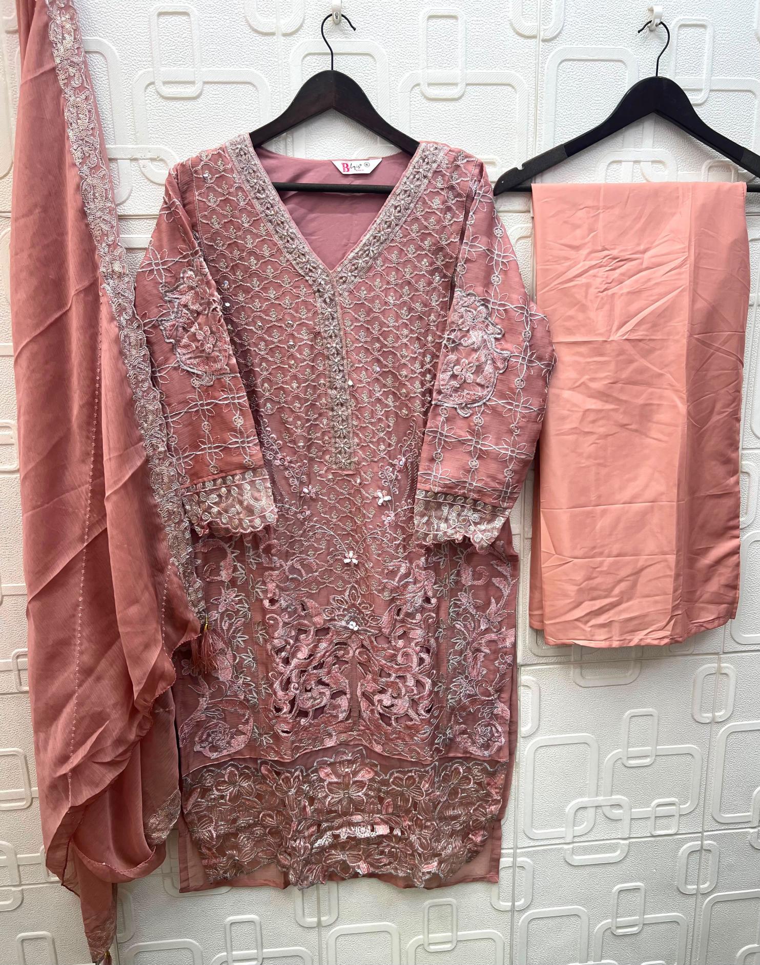 Bilqis B 285 A TO D catalog pakistani designer salwar kameez