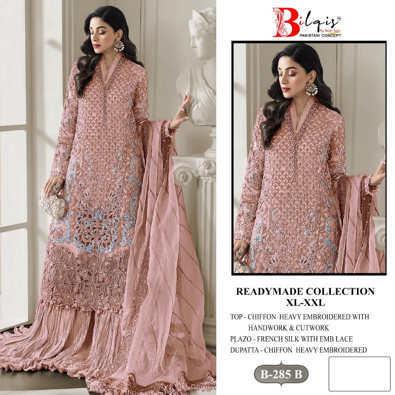 Bilqis B 285 A TO D catalog pakistani designer salwar kameez