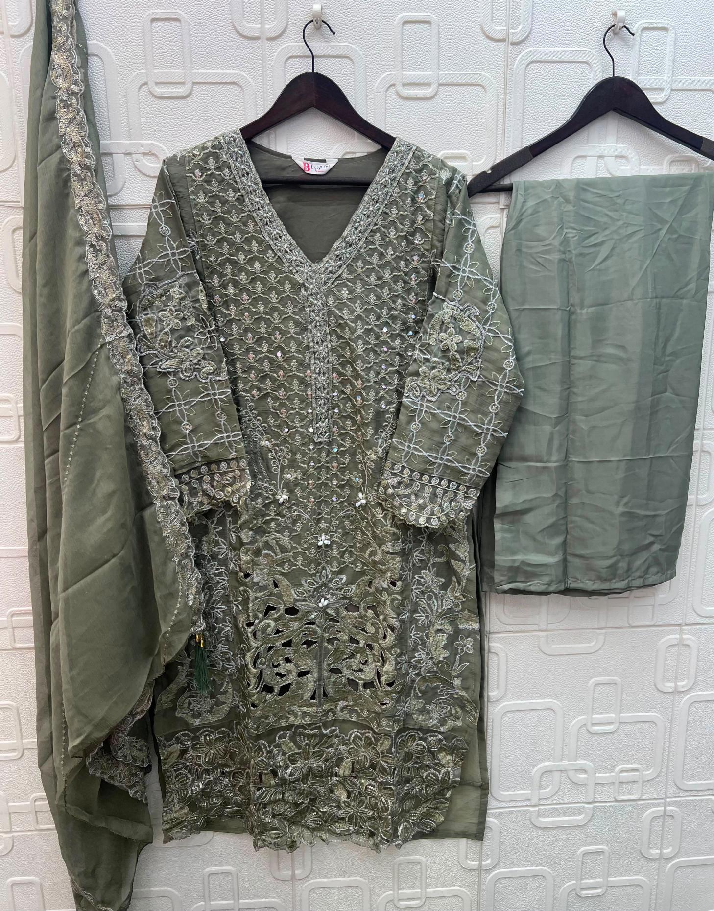 Bilqis B 285 A TO D catalog pakistani designer salwar kameez