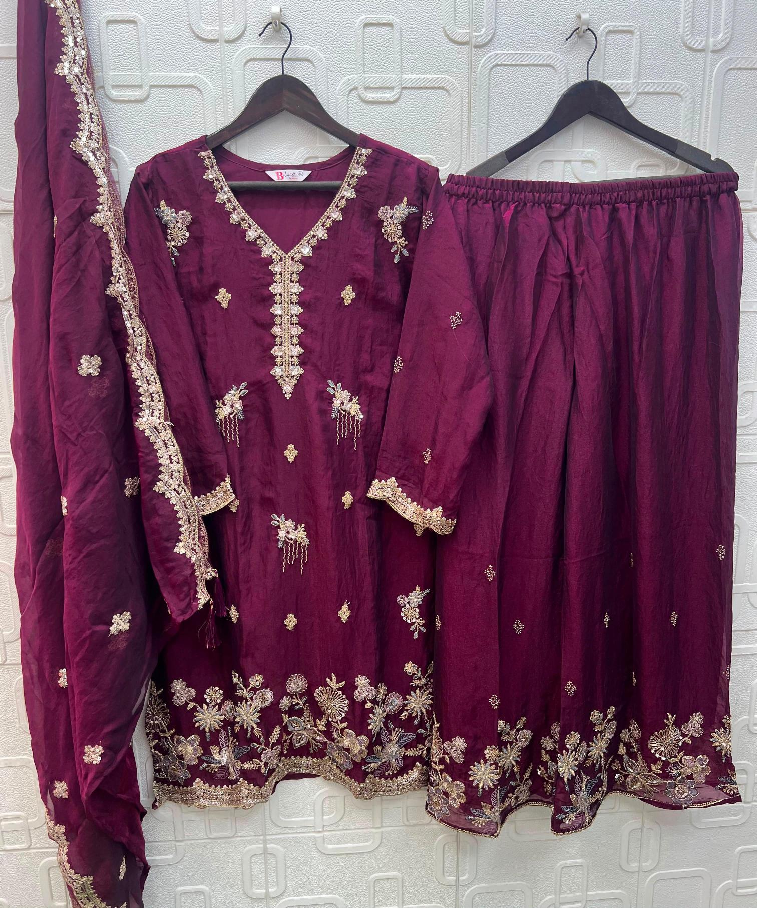 Bilqis B 291 A TO D catalog wholesale pakistani salwar suits