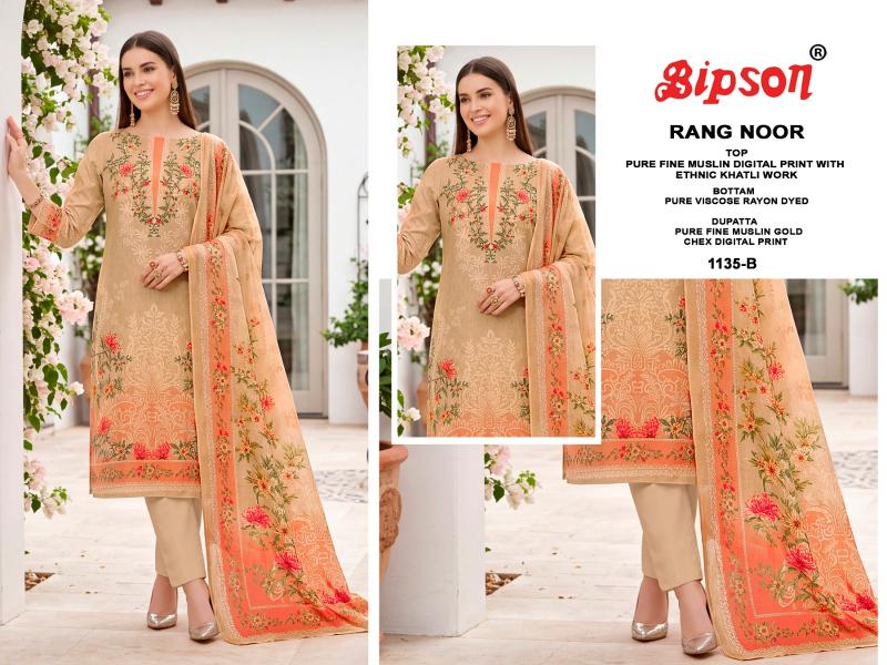 Bipson Rang Noor 1135 catalog wholesale market of salwar kameez in kolkata