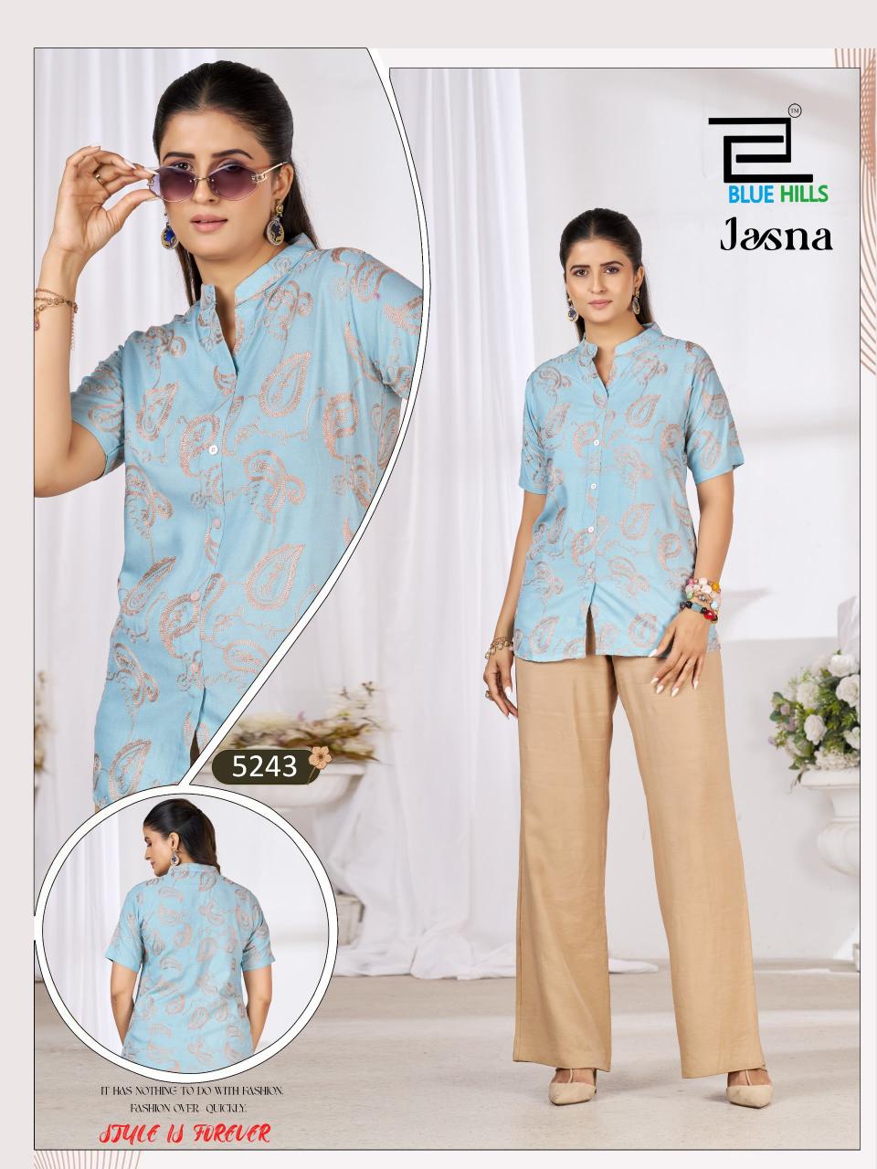 Blue Hills Jasna catalog ladies shirt wholesaler