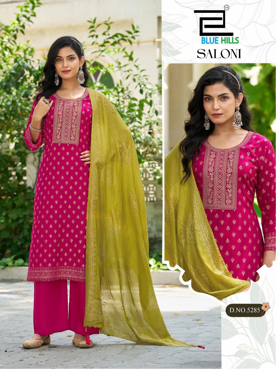 Blue Hills Saloni Nx catalog designer kurtis wholesale online