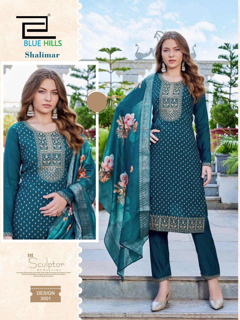 Blue Hills Shalimar catalog elaine kurtis wholesale