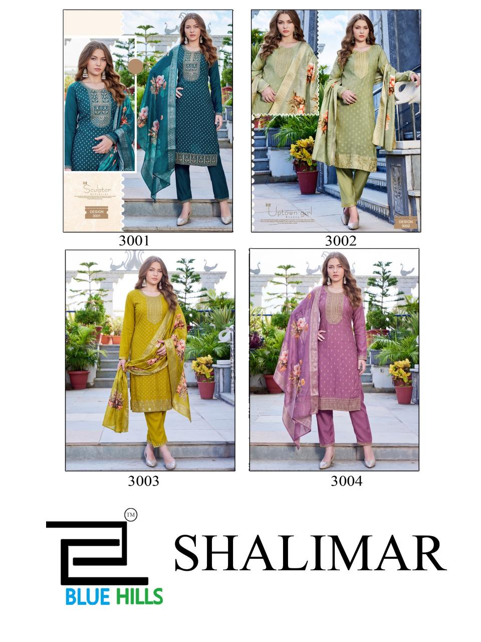 Blue Hills Shalimar catalog elaine kurtis wholesale