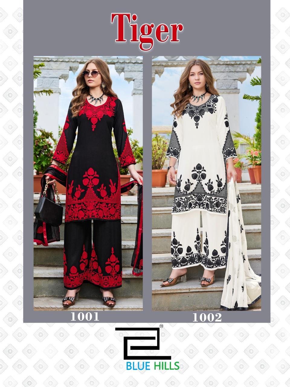 Blue Hills Tiger catalog garmento wholesale ladies kurtis catalog