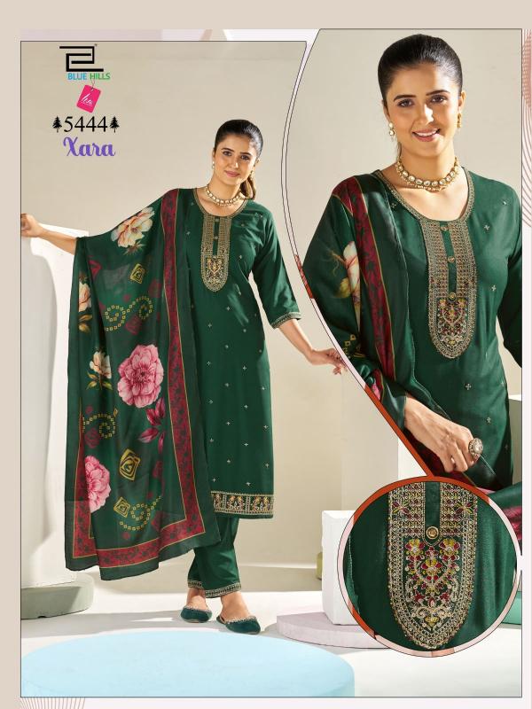 Blue Hills Xara catalog rayon kurtis wholesale shop in pune