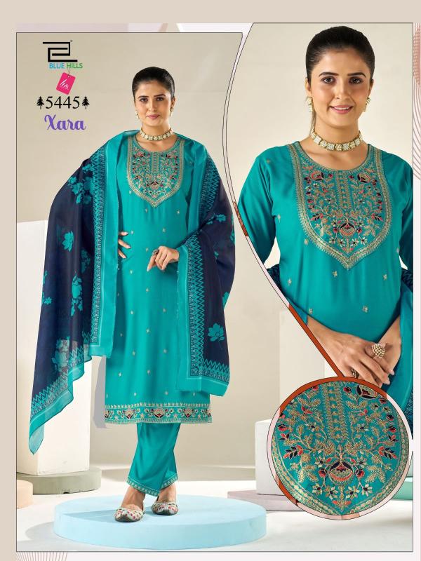 Blue Hills Xara catalog rayon kurtis wholesale shop in pune