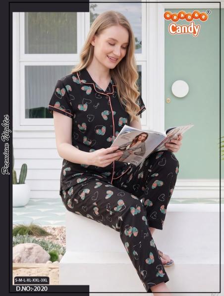 Candy 2020 catalog night dress wholesale