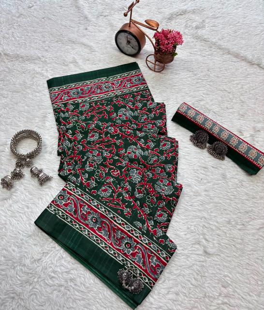 Dazira Ajrakh cotton vol 1 catalog wholesale saree shopping
