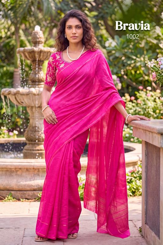 Dazira Bravia catalog wholesale saree market in kolkata online