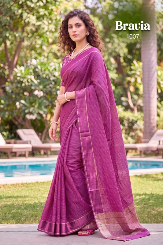 Dazira Bravia catalog wholesale saree market in kolkata online