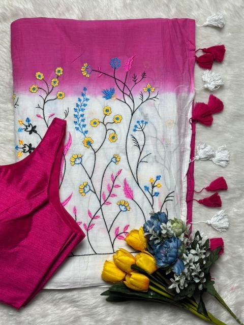 Dazira Flower catalog wholesale sarees in trichy