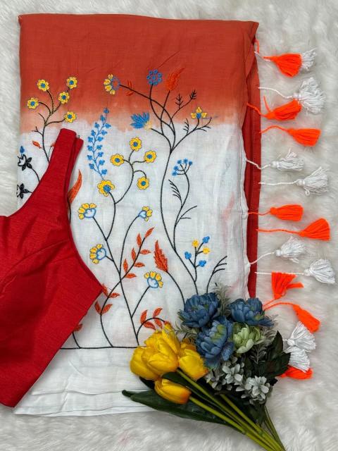 Dazira Flower catalog wholesale sarees in trichy