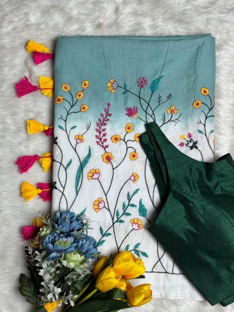 Dazira Flower catalog wholesale sarees in trichy